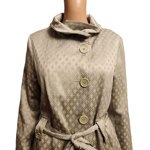 Industry Light Green Coat Size 6 - Picture 2 of 15